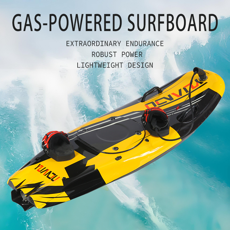 Carbon fiber gasoline surfboard