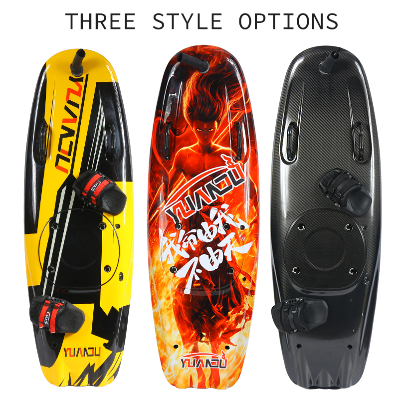 Gasoline surfboard style options